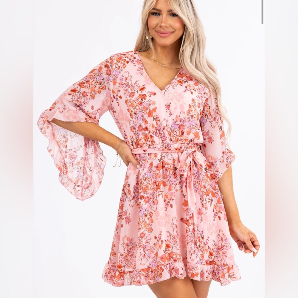 Floral Pink dress 2 for $20